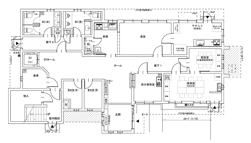 館内図 1F